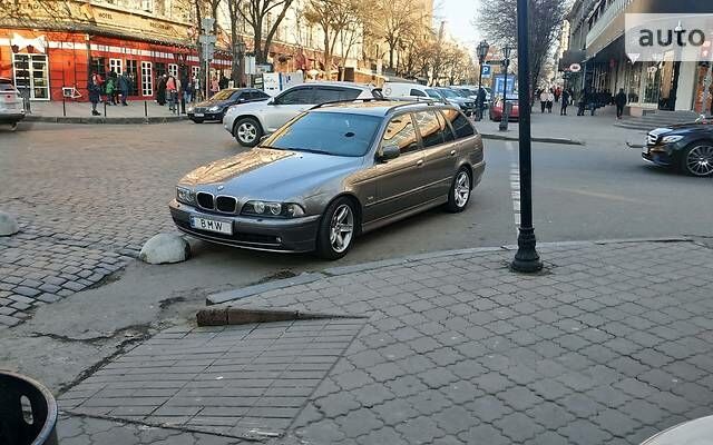 Сірий БМВ 530, об'ємом двигуна 3 л та пробігом 370 тис. км за 6000 $, фото 1 на Automoto.ua