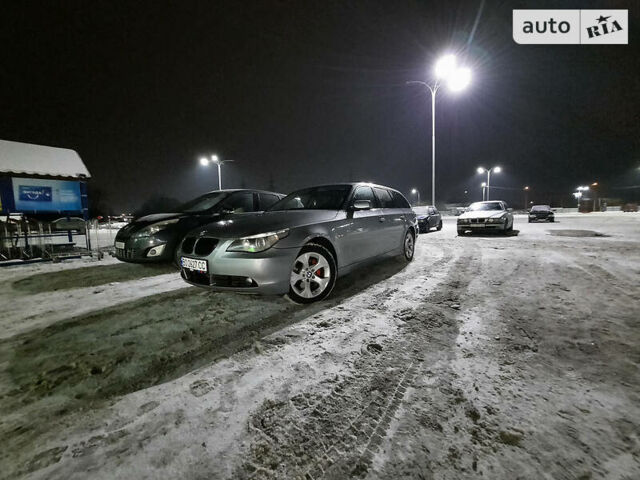 Серый БМВ 530, объемом двигателя 3 л и пробегом 330 тыс. км за 9799 $, фото 1 на Automoto.ua