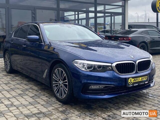 Синий БМВ 530, объемом двигателя 3 л и пробегом 143 тыс. км за 39000 $, фото 1 на Automoto.ua