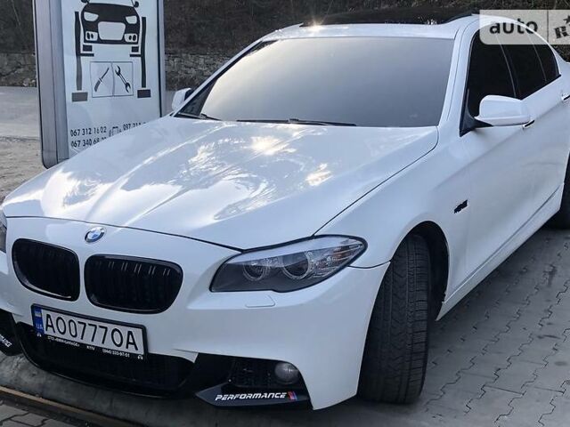 Білий БМВ 535, об'ємом двигуна 3 л та пробігом 218 тис. км за 15999 $, фото 1 на Automoto.ua