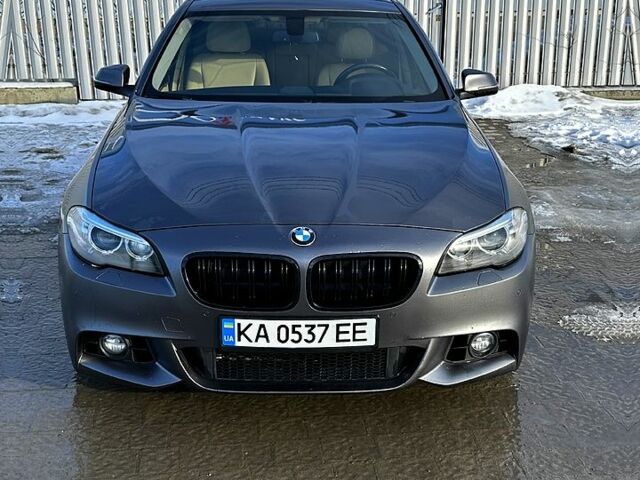 Серый БМВ 535, объемом двигателя 3 л и пробегом 186 тыс. км за 14000 $, фото 1 на Automoto.ua