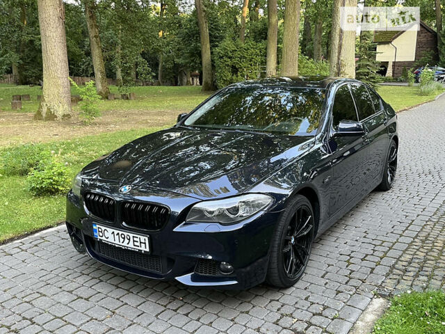 Синий БМВ 535, объемом двигателя 3 л и пробегом 252 тыс. км за 14450 $, фото 1 на Automoto.ua