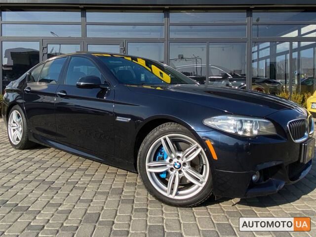 Синий БМВ 535, объемом двигателя 3 л и пробегом 160 тыс. км за 25700 $, фото 1 на Automoto.ua