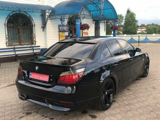 Черный БМВ 545, объемом двигателя 4.4 л и пробегом 203 тыс. км за 14000 $, фото 1 на Automoto.ua