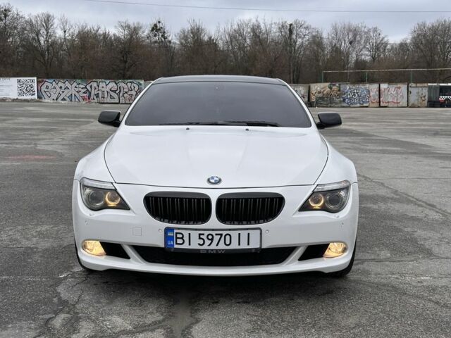 Белый БМВ 6 Серия, объемом двигателя 3 л и пробегом 238 тыс. км за 12500 $, фото 1 на Automoto.ua