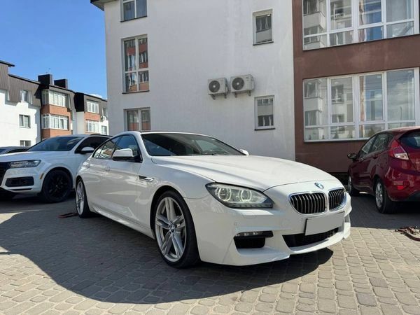 Белый БМВ 6 Серия, объемом двигателя 3 л и пробегом 79 тыс. км за 32000 $, фото 1 на Automoto.ua