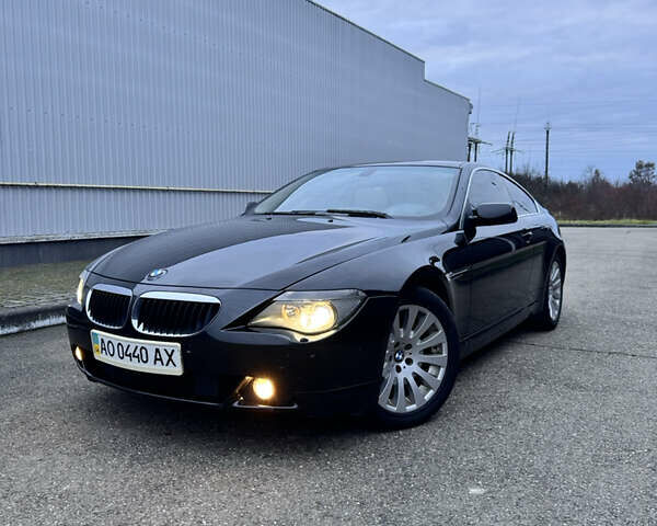 Черный БМВ 6 Серия, объемом двигателя 3 л и пробегом 133 тыс. км за 10500 $, фото 1 на Automoto.ua