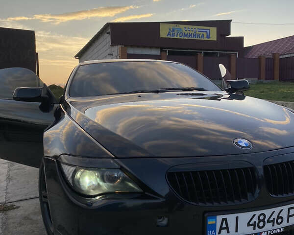 Черный БМВ 6 Серия, объемом двигателя 4.4 л и пробегом 330 тыс. км за 7700 $, фото 1 на Automoto.ua