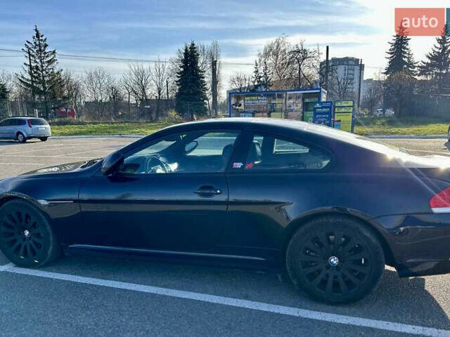 Черный БМВ 6 Серия, объемом двигателя 4.8 л и пробегом 240 тыс. км за 15000 $, фото 1 на Automoto.ua