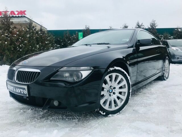 Чорний БМВ 630, об'ємом двигуна 3 л та пробігом 197 тис. км за 15600 $, фото 1 на Automoto.ua