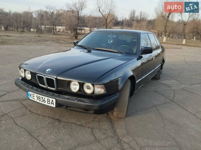 Черный БМВ 7 Серия, объемом двигателя 3 л и пробегом 450 тыс. км за 2850 $, фото 1 на Automoto.ua