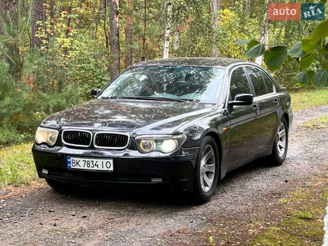 Черный БМВ 7 Серия, объемом двигателя 4.5 л и пробегом 502 тыс. км за 3950 $, фото 1 на Automoto.ua