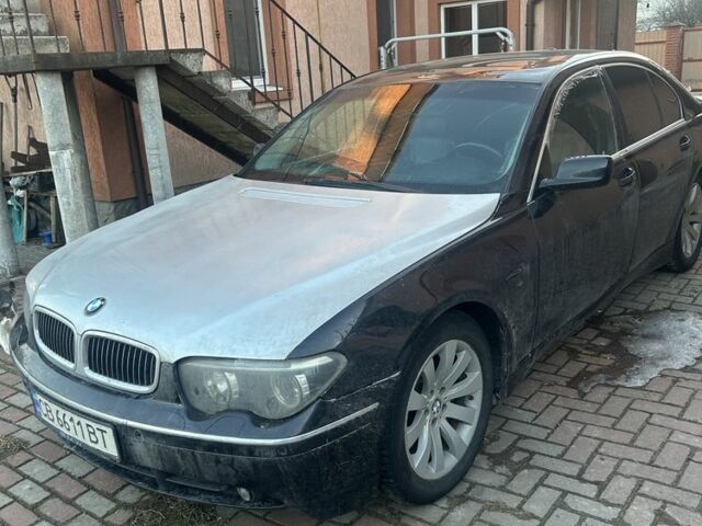 Черный БМВ 7 Серия, объемом двигателя 4.4 л и пробегом 3 тыс. км за 6000 $, фото 1 на Automoto.ua