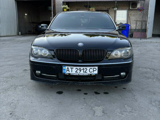 Черный БМВ 7 Серия, объемом двигателя 4.8 л и пробегом 270 тыс. км за 8800 $, фото 1 на Automoto.ua
