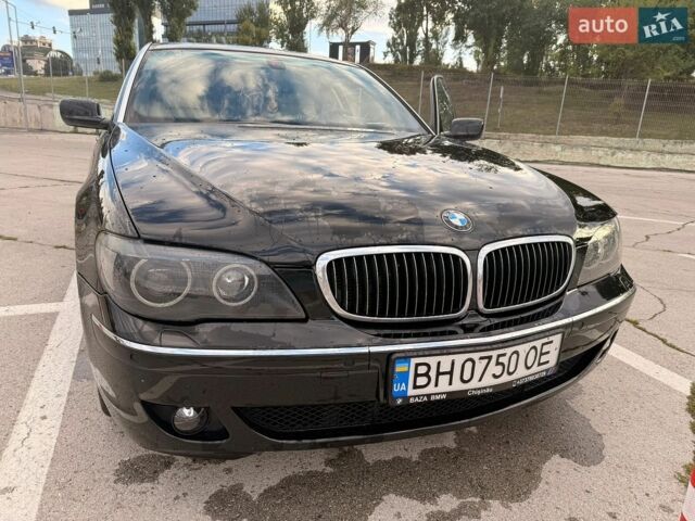 Чорний БМВ 7 Серія, об'ємом двигуна 4.8 л та пробігом 302 тис. км за 8500 $, фото 1 на Automoto.ua