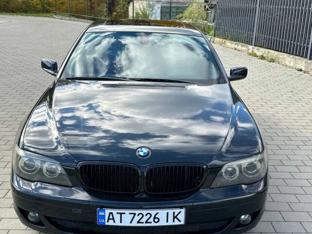 Черный БМВ 7 Серия, объемом двигателя 4 л и пробегом 407 тыс. км за 5699 $, фото 1 на Automoto.ua