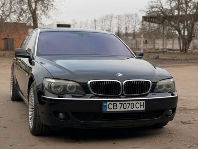 Чорний БМВ 7 Серія, об'ємом двигуна 4.8 л та пробігом 180 тис. км за 9200 $, фото 1 на Automoto.ua