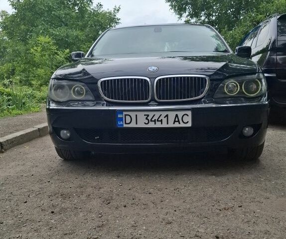 Чорний БМВ 7 Серія, об'ємом двигуна 4.8 л та пробігом 380 тис. км за 6424 $, фото 1 на Automoto.ua