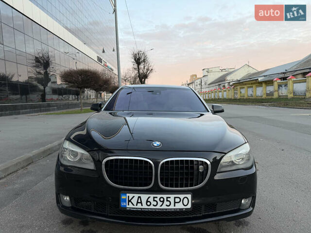 Черный БМВ 7 Серия, объемом двигателя 4.39 л и пробегом 184 тыс. км за 10850 $, фото 1 на Automoto.ua