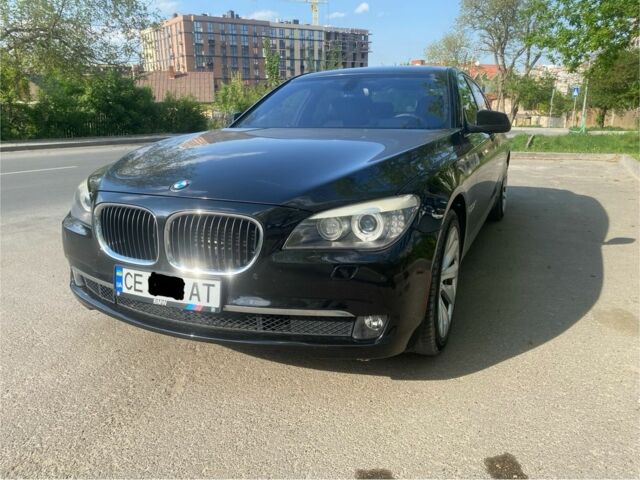 Черный БМВ 7 Серия, объемом двигателя 4.4 л и пробегом 174 тыс. км за 16500 $, фото 1 на Automoto.ua