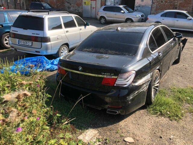 Чорний БМВ 7 Серія, об'ємом двигуна 3 л та пробігом 250 тис. км за 8678 $, фото 1 на Automoto.ua