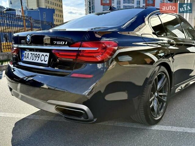 Черный БМВ 7 Серия, объемом двигателя 4.39 л и пробегом 183 тыс. км за 37000 $, фото 1 на Automoto.ua