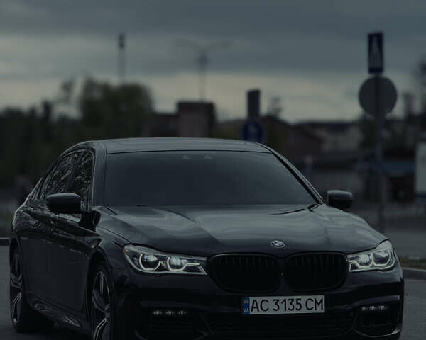 Черный БМВ 7 Серия, объемом двигателя 4.39 л и пробегом 190 тыс. км за 31000 $, фото 1 на Automoto.ua