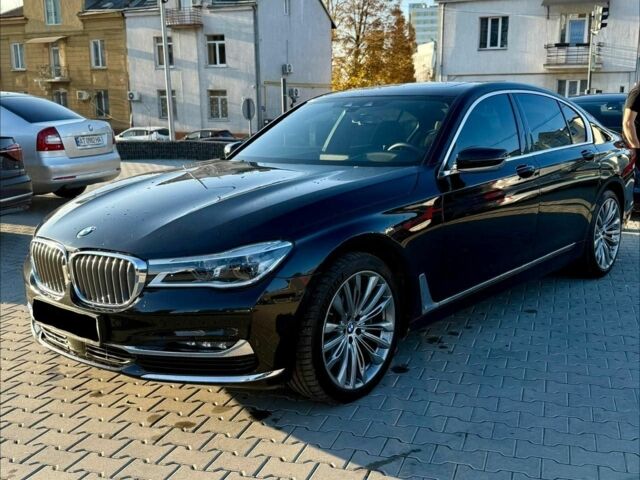 Черный БМВ 7 Серия, объемом двигателя 3 л и пробегом 117 тыс. км за 45000 $, фото 1 на Automoto.ua