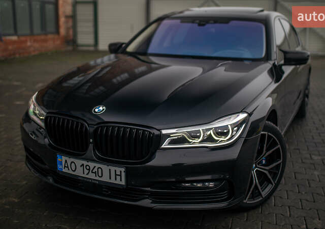 Черный БМВ 7 Серия, объемом двигателя 2.99 л и пробегом 243 тыс. км за 39000 $, фото 1 на Automoto.ua