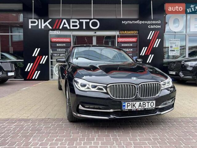 Черный БМВ 7 Серия, объемом двигателя 4.4 л и пробегом 113 тыс. км за 37900 $, фото 1 на Automoto.ua