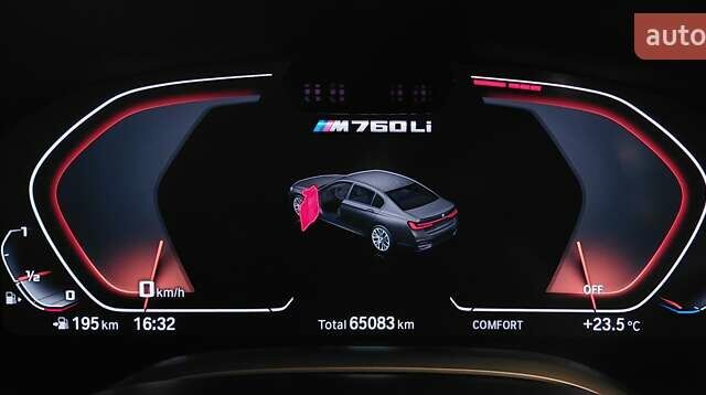 Черный БМВ 7 Серия, объемом двигателя 6.59 л и пробегом 65 тыс. км за 82000 $, фото 1 на Automoto.ua