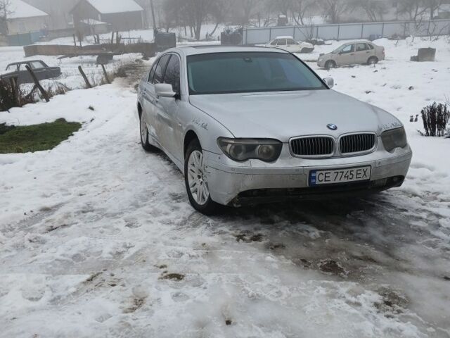 Серый БМВ 7 Серия, объемом двигателя 4.4 л и пробегом 285 тыс. км за 3800 $, фото 1 на Automoto.ua