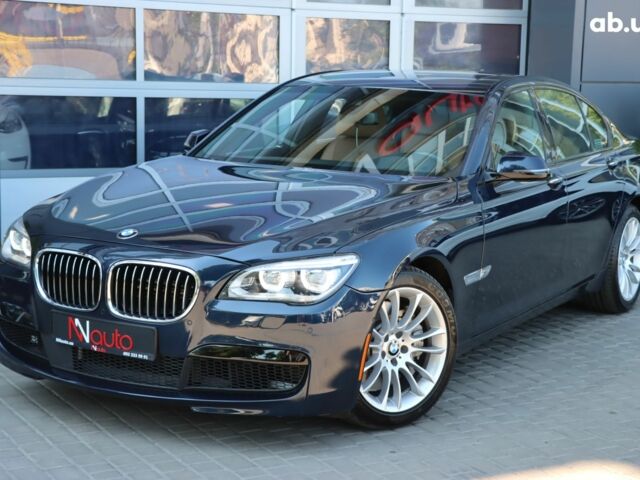 Синий БМВ 7 Серия, объемом двигателя 4.4 л и пробегом 115 тыс. км за 28900 $, фото 1 на Automoto.ua