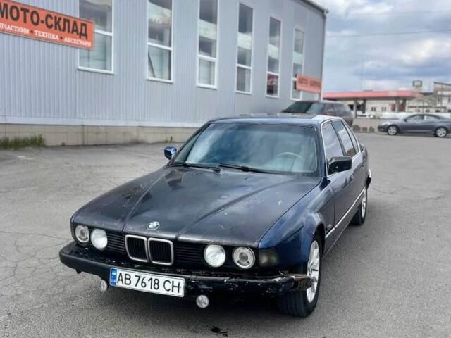 Синий БМВ 7 Серия, объемом двигателя 3 л и пробегом 450 тыс. км за 1000 $, фото 1 на Automoto.ua