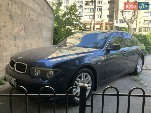 Синий БМВ 7 Серия, объемом двигателя 4.4 л и пробегом 200 тыс. км за 6999 $, фото 1 на Automoto.ua