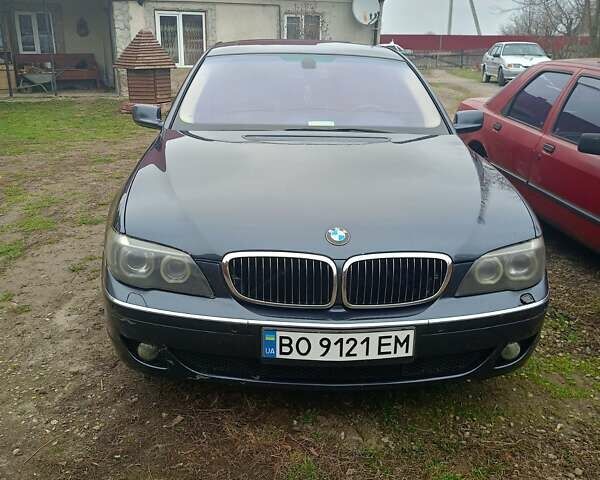 Синий БМВ 7 Серия, объемом двигателя 4.4 л и пробегом 487 тыс. км за 8000 $, фото 1 на Automoto.ua