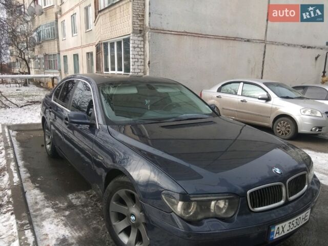 Синий БМВ 7 Серия, объемом двигателя 3.6 л и пробегом 320 тыс. км за 7900 $, фото 1 на Automoto.ua