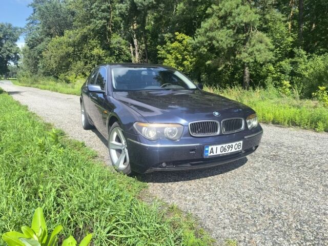 Синій БМВ 7 Серія, об'ємом двигуна 3.5 л та пробігом 320 тис. км за 5000 $, фото 1 на Automoto.ua