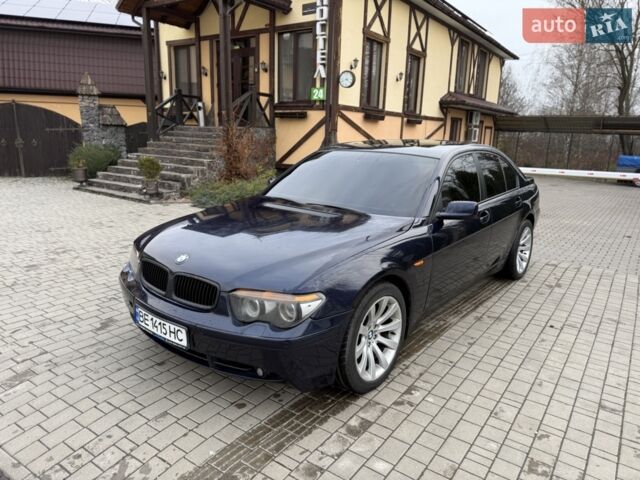 Синій БМВ 7 Серія, об'ємом двигуна 4.4 л та пробігом 441 тис. км за 2999 $, фото 1 на Automoto.ua