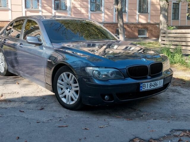Синий БМВ 7 Серия, объемом двигателя 3 л и пробегом 240 тыс. км за 9500 $, фото 1 на Automoto.ua