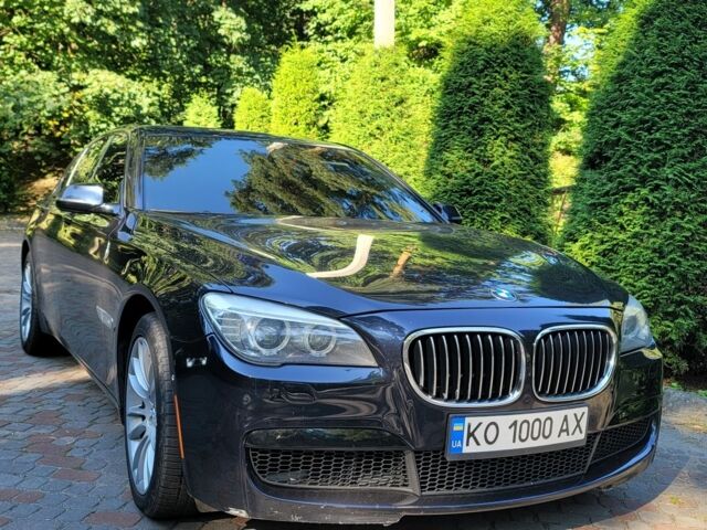 Синий БМВ 7 Серия, объемом двигателя 4.4 л и пробегом 90 тыс. км за 16100 $, фото 1 на Automoto.ua