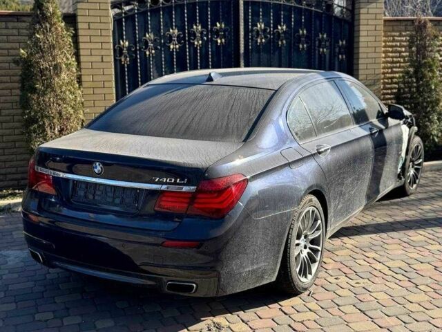 Синий БМВ 7 Серия, объемом двигателя 3 л и пробегом 128 тыс. км за 8200 $, фото 1 на Automoto.ua