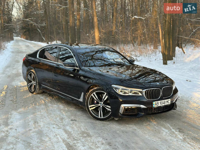 Синій БМВ 7 Серія, об'ємом двигуна 4.39 л та пробігом 142 тис. км за 26500 $, фото 1 на Automoto.ua