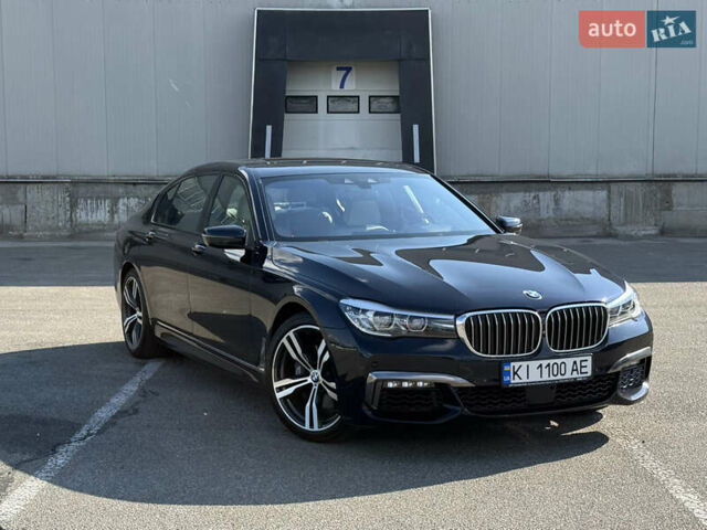 Синий БМВ 7 Серия, объемом двигателя 3 л и пробегом 91 тыс. км за 39500 $, фото 1 на Automoto.ua