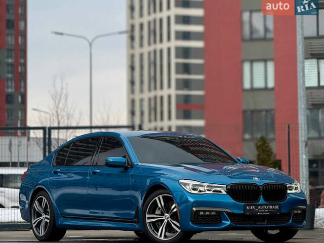 Синий БМВ 7 Серия, объемом двигателя 4.39 л и пробегом 96 тыс. км за 37900 $, фото 1 на Automoto.ua