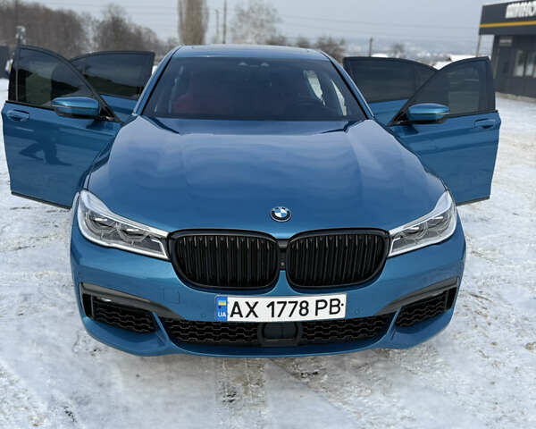Синій БМВ 7 Серія, об'ємом двигуна 4.39 л та пробігом 93 тис. км за 42000 $, фото 1 на Automoto.ua