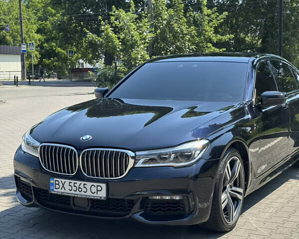 Синій БМВ 7 Серія, об'ємом двигуна 4.4 л та пробігом 81 тис. км за 36000 $, фото 1 на Automoto.ua