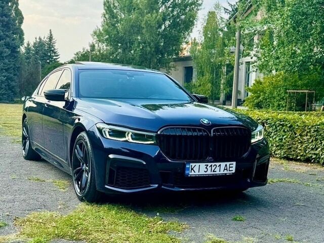 Синій БМВ 7 Серія, об'ємом двигуна 3 л та пробігом 69 тис. км за 67000 $, фото 1 на Automoto.ua