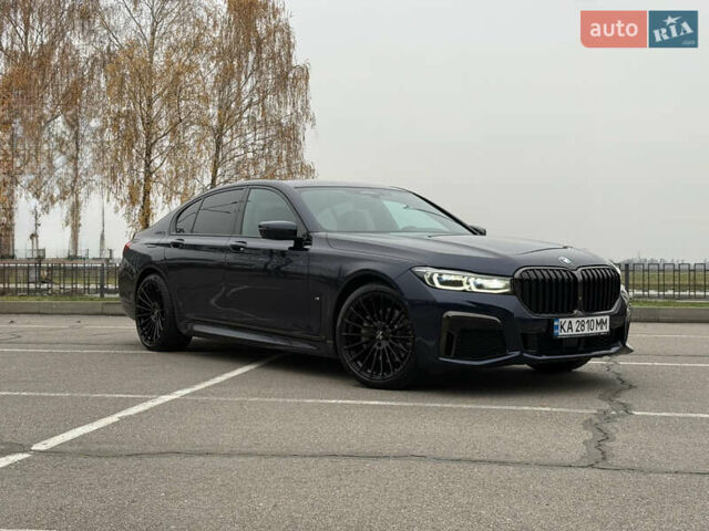 Синий БМВ 7 Серия, объемом двигателя 3 л и пробегом 54 тыс. км за 75000 $, фото 1 на Automoto.ua