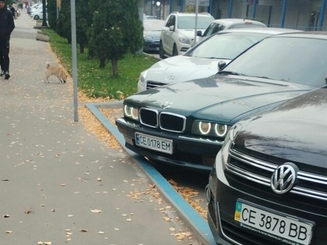 Зеленый БМВ 7 Серия, объемом двигателя 3 л и пробегом 414 тыс. км за 3600 $, фото 1 на Automoto.ua